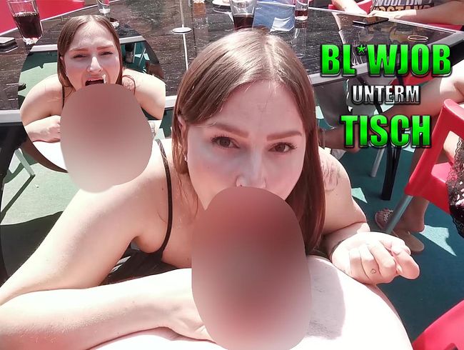 HollyBanks Porno Video: bl*wjob unterm Tisch
