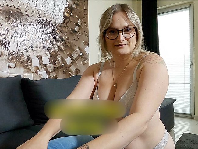 HollyBanks Porno Video: BTS. Sein erster Dreh – Schnellspri**er